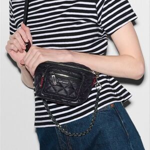 Quilted Black Crossbody Bag